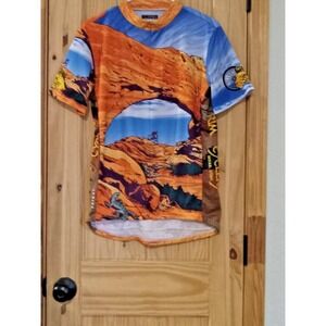 Primal Cycling World Famous‎ City Cycle Moab Utah Men's Jersey Size L